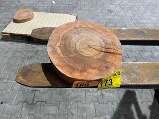 Rosewood Schijf, Dikte 80mm, Ø 350mm